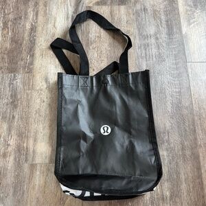 Lululemon Small Size Black Tote Bag
